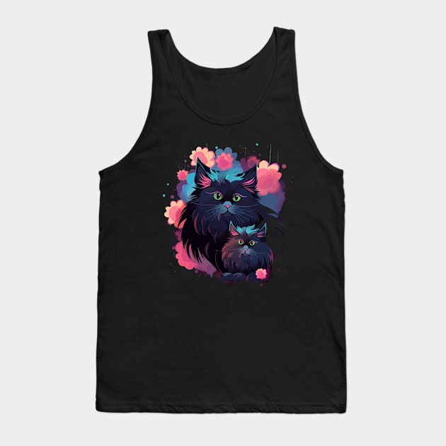 Persian Cat Mothers Day Tank Top by JH Mart